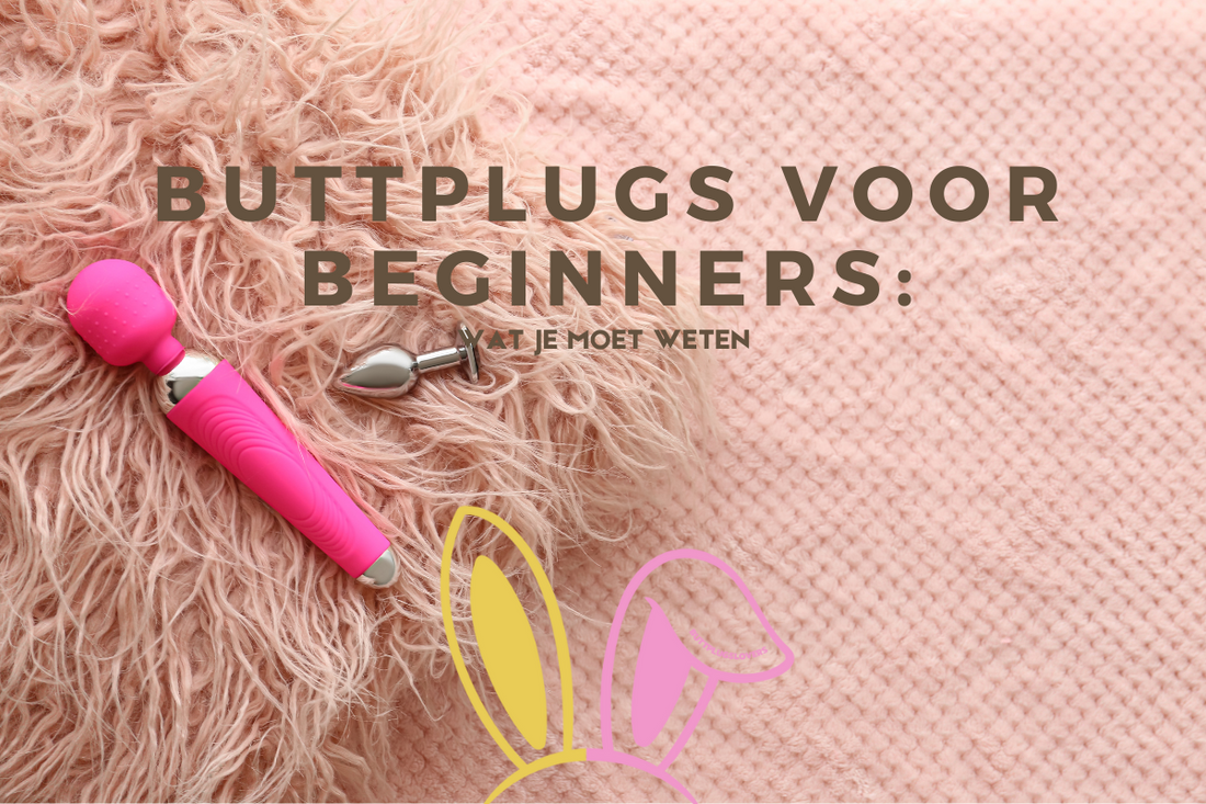 Een informatieve gids voor beginners over buttplugs, met tips voor veilig gebruik en genot, weergegeven met kleurrijke afbeeldingen van diverse buttplugs