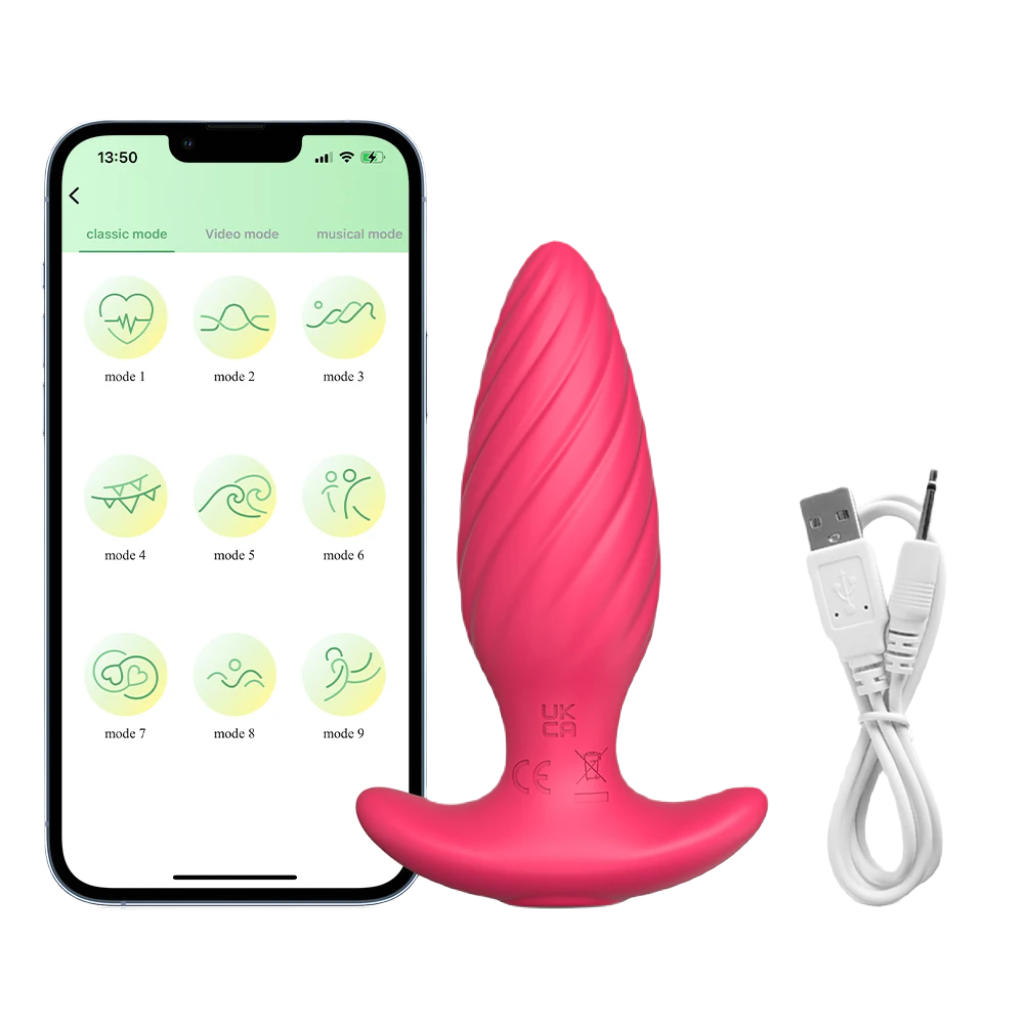 VibeControl Bluetooth Buttplug - APP Besturing - ButtPlugsLovers