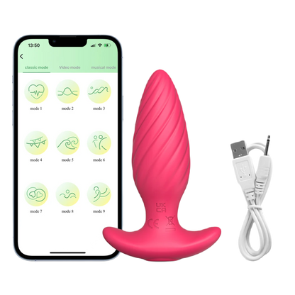 VibeControl Bluetooth Buttplug - APP Besturing - ButtPlugsLovers