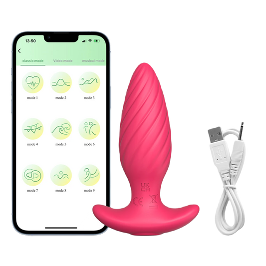 VibeControl Bluetooth Buttplug - APP Besturing - ButtPlugsLovers