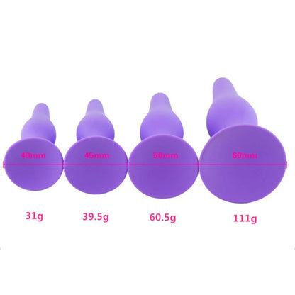 FlexiFit Silicone Buttplug - Massager & Dilator - ButtPlugsLovers