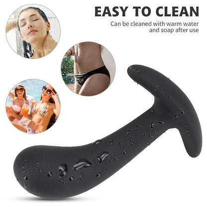 ProstaStim Grote Hoofd Silicone Buttplug - Zachte Gel Prostaat Massager - ButtPlugsLovers