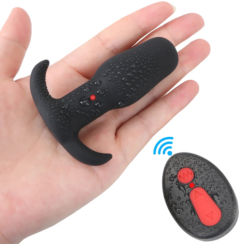 PowerPulse Remote - Vibrerende Buttplug - ButtPlugsLovers