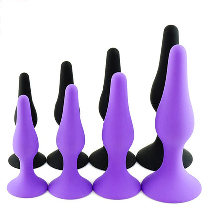 FlexiFit Silicone Buttplug - Massager & Dilator - ButtPlugsLovers