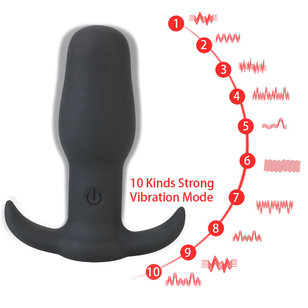 PowerPulse Remote - Vibrerende Buttplug - ButtPlugsLovers