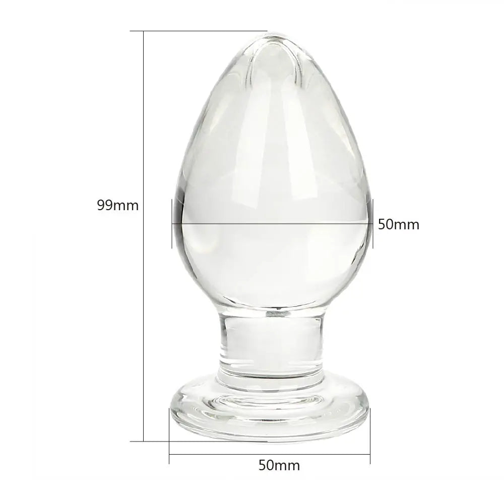 GlassGiant 50mm - Buttplug Premium - ButtPlugsLovers