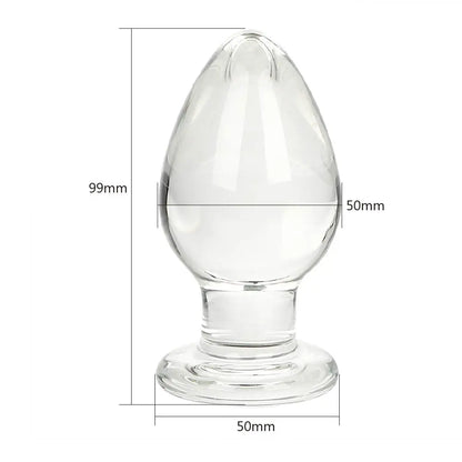 GlassGiant 50mm - Buttplug Premium - ButtPlugsLovers