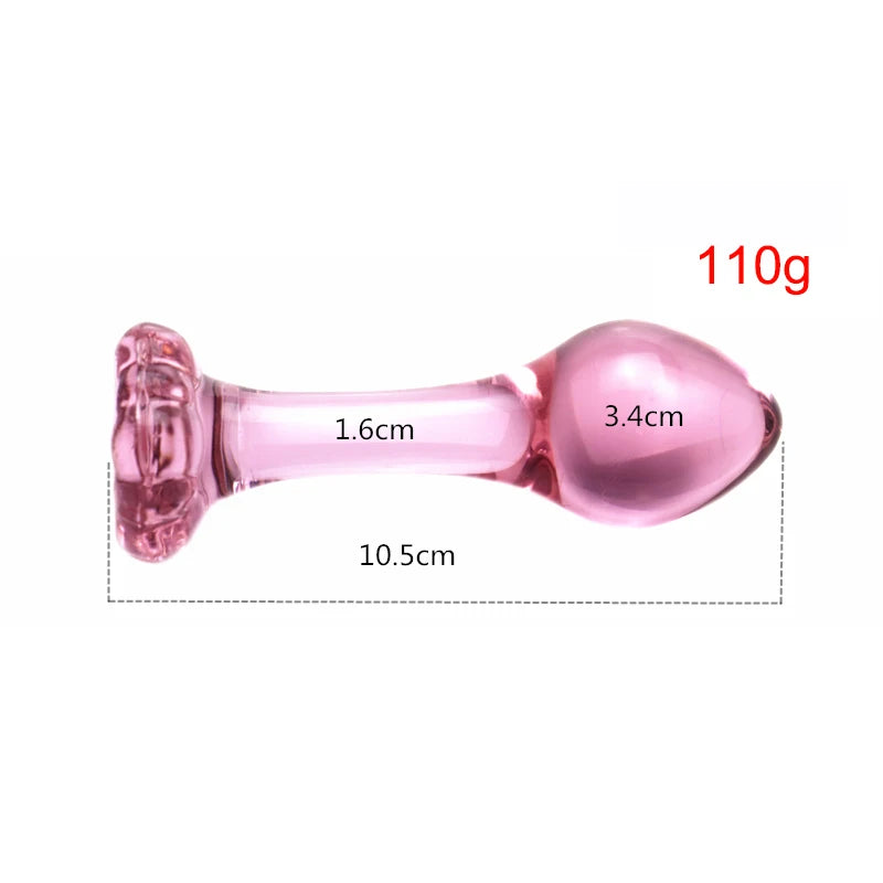 CrystalPink Buttplug - Massager - ButtPlugsLovers