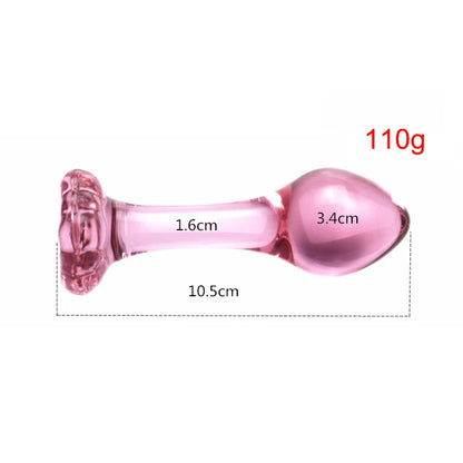 CrystalPink Buttplug - Massager - ButtPlugsLovers