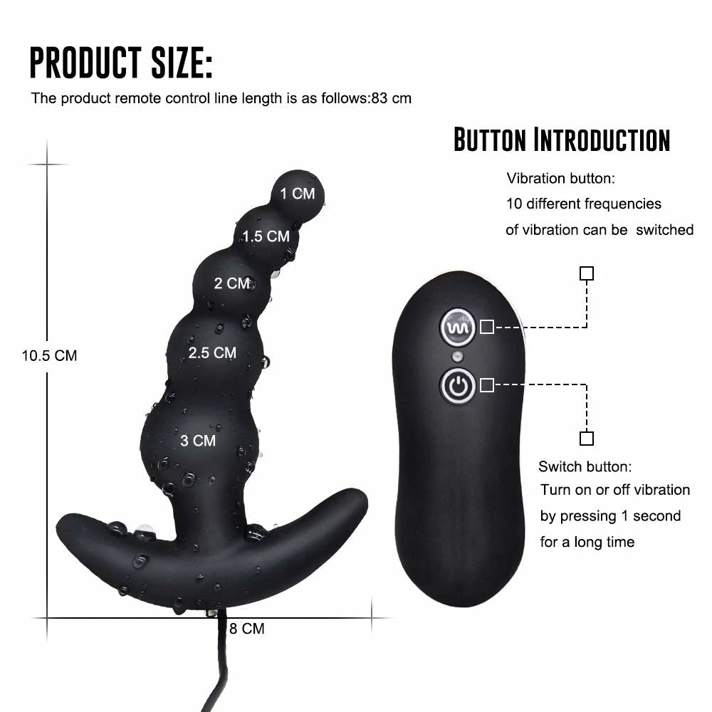 BeadsWave SensePro Buttplug - ButtPlugsLovers