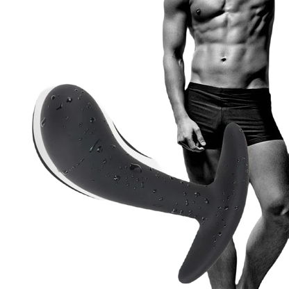 ProstaStim Grote Hoofd Silicone Buttplug - Zachte Gel Prostaat Massager - ButtPlugsLovers