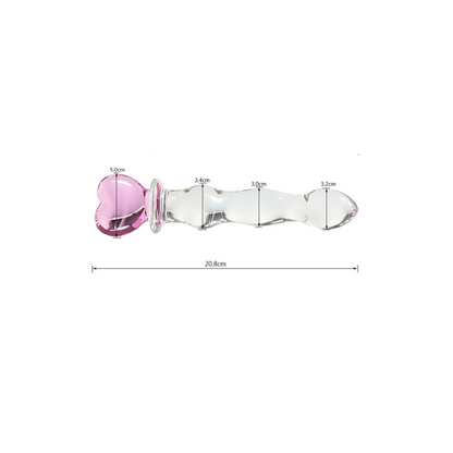 CrystalHeart Buttplug - ButtPlugsLovers