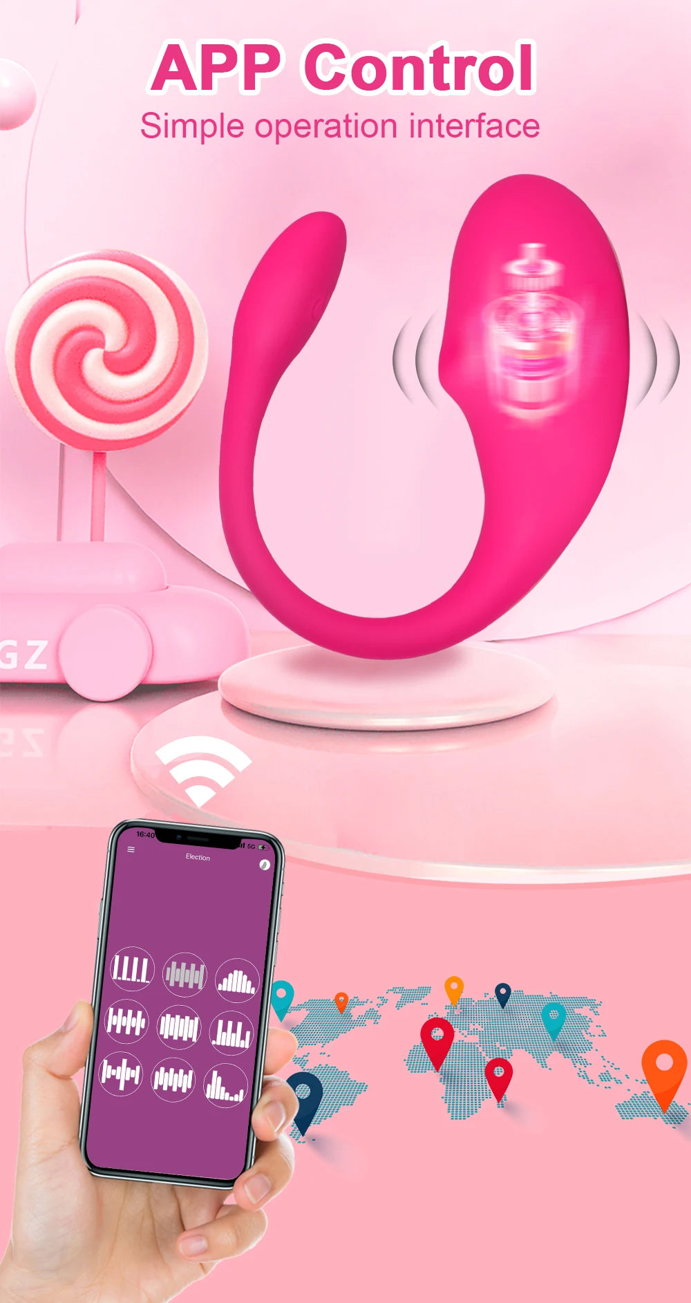 PulseGlam Wireless Buttplug - ButtPlugsLovers