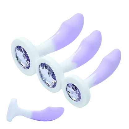 CrystalGlow Kristal Buttplug - ButtPlugsLovers