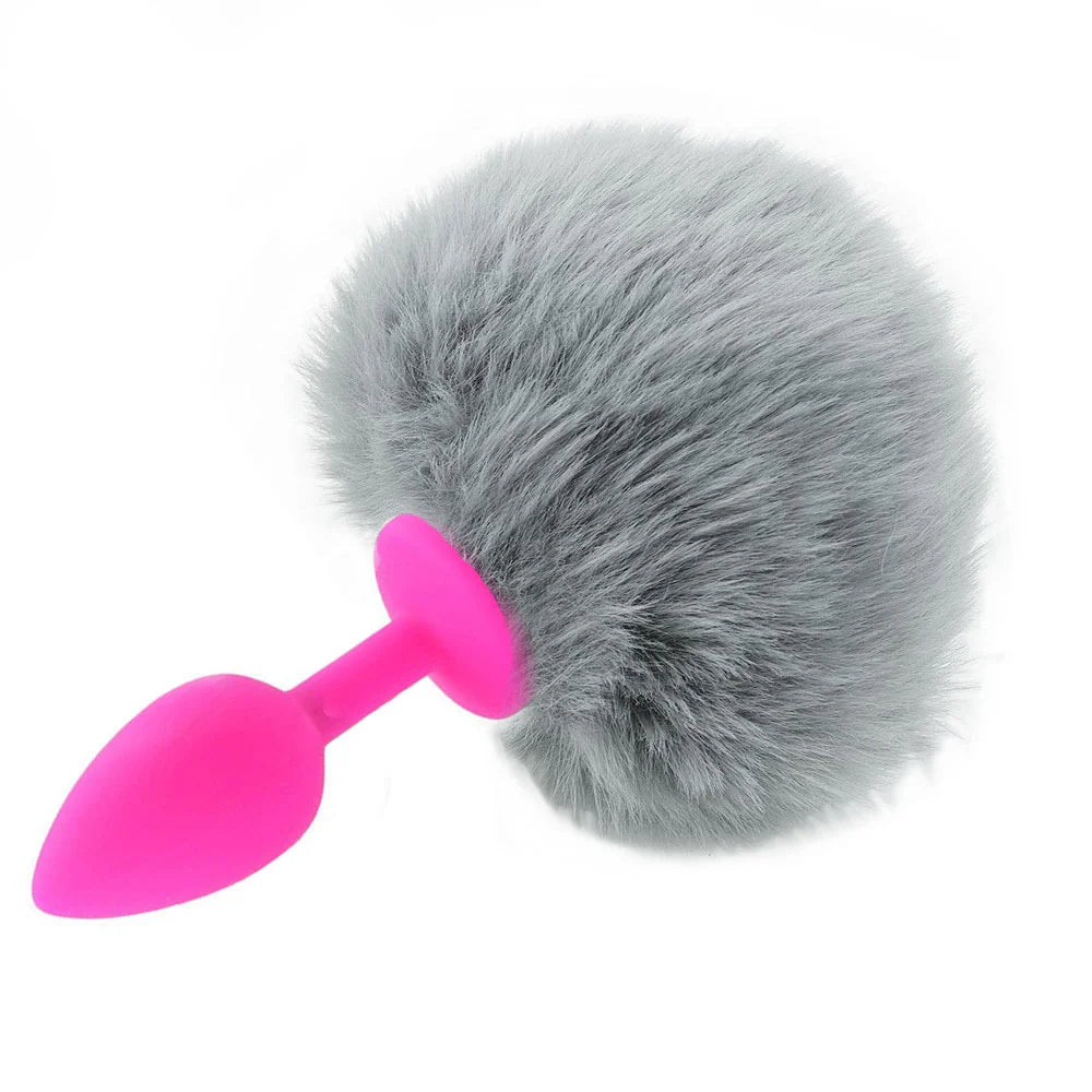 BunnyTail Silicone Buttplug - ButtPlugsLovers