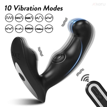 ProstaWave Remote Control Prostaat Massager - Vibrerende Buttplug - ButtPlugsLovers