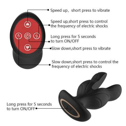 ShockWave Remote Buttplug - ButtPlugsLovers