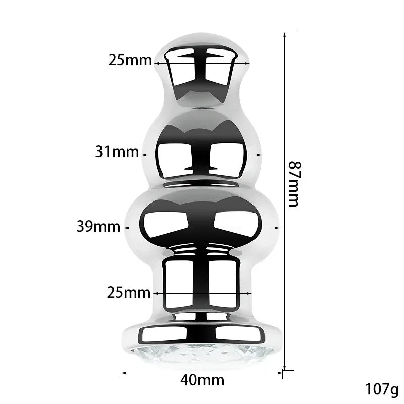 SenseCrystal - Buttplug Tower Premium - ButtPlugsLovers