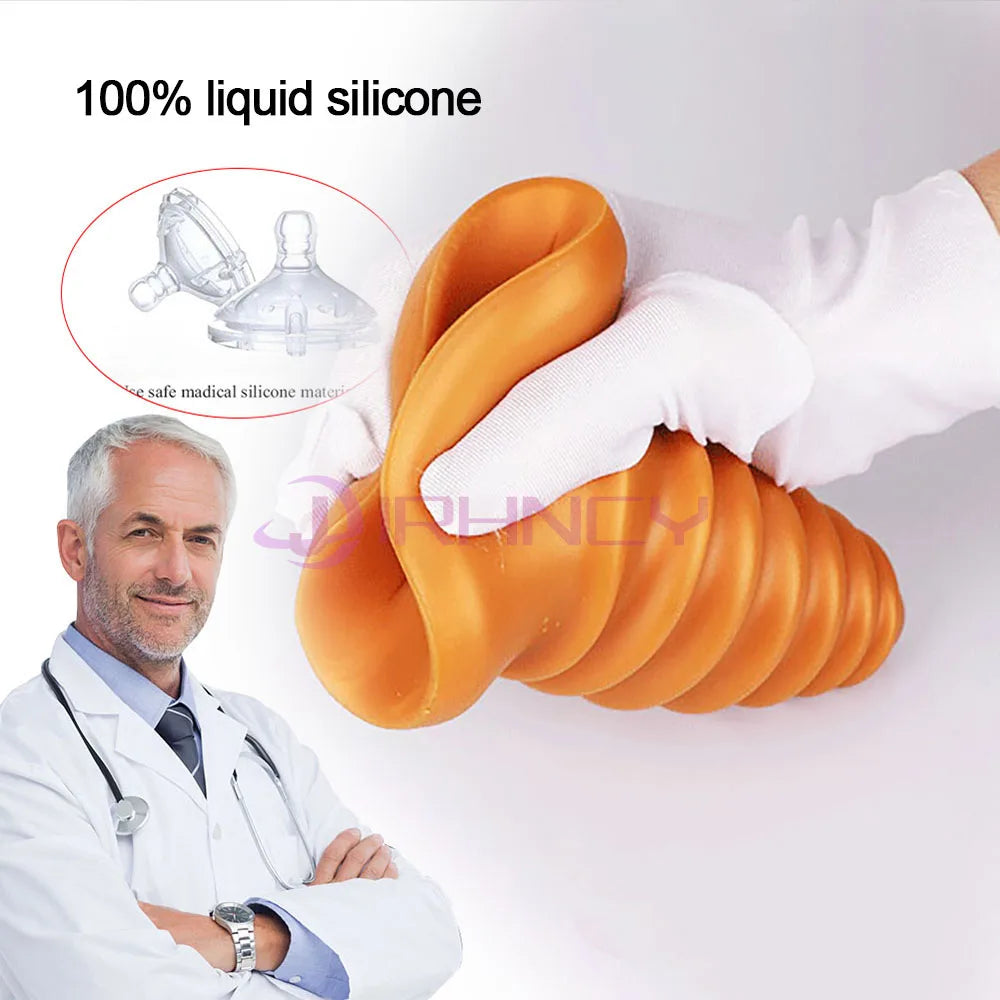 MegaThread Silicone Buttplug - Massager - ButtPlugsLovers