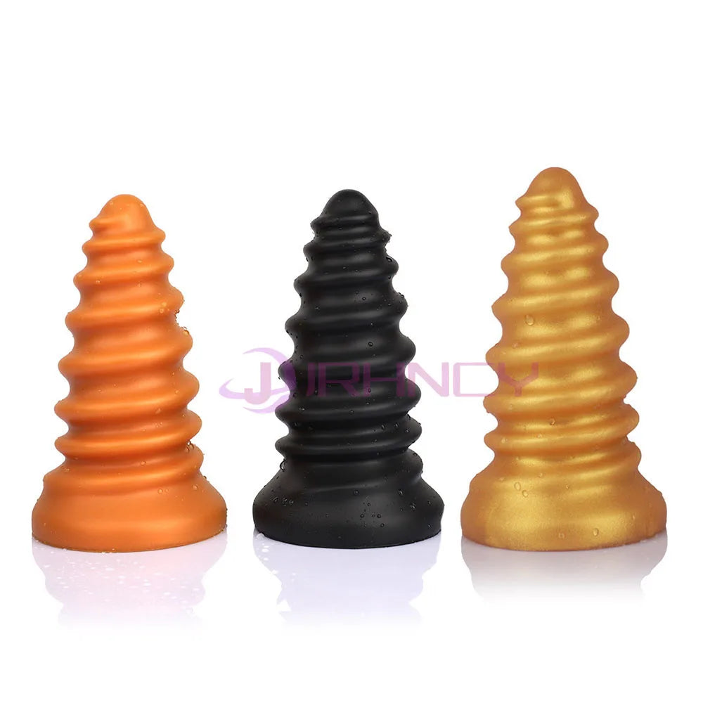 MegaThread Silicone Buttplug - Massager - ButtPlugsLovers