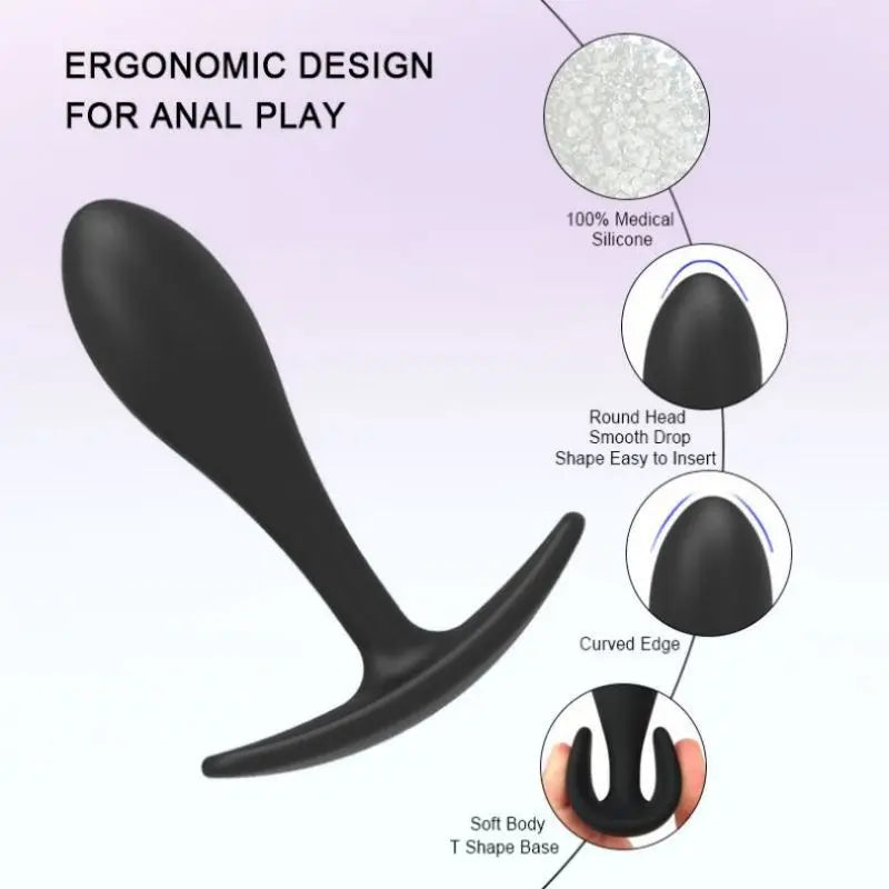 TearDrop Buttplug – Extreme Comfort - ButtPlugsLovers