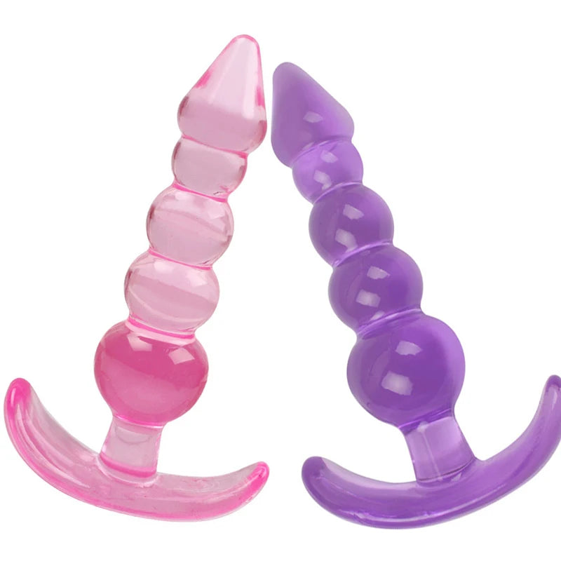 FlexiPleasure Silicone Buttplug - Anale Parels en Prostaat Massager - ButtPlugsLovers