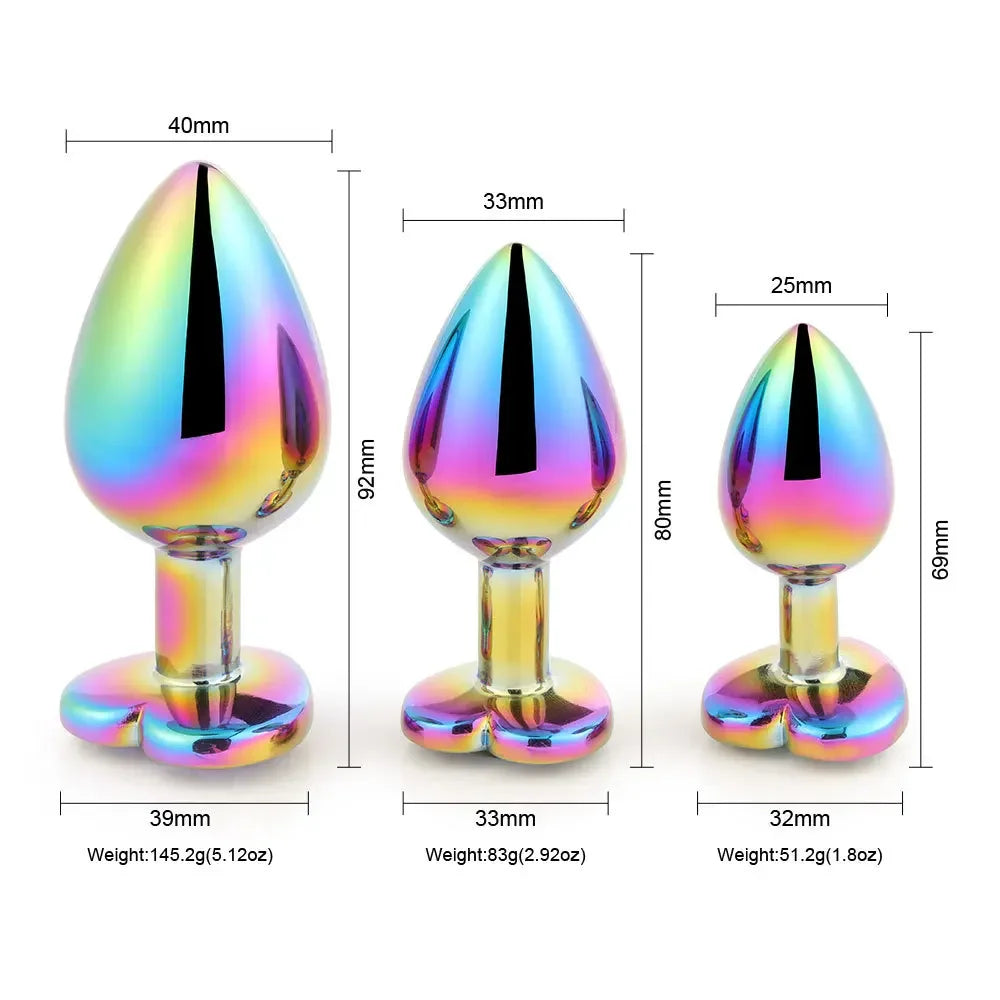 RainbowHeart - Buttplug Sensation - ButtPlugsLovers