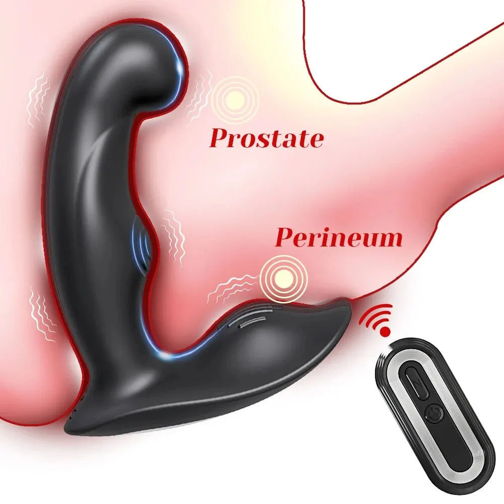 ProstaWave Remote Control Prostaat Massager - Vibrerende Buttplug - ButtPlugsLovers