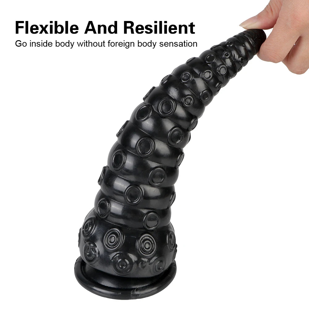 OctoStim Buttplug met Zuignap - ButtPlugsLovers