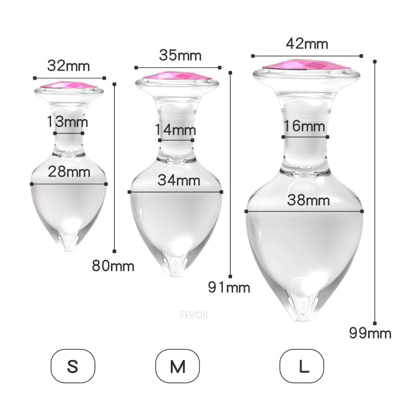 CrystalClear - Elegante Buttplug - ButtPlugsLovers