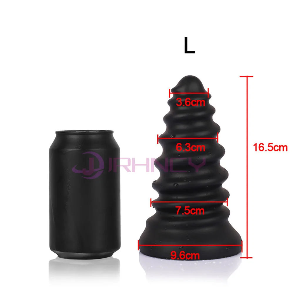 MegaThread Silicone Buttplug - Massager - ButtPlugsLovers