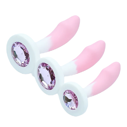 CrystalGlow Kristal Buttplug - ButtPlugsLovers