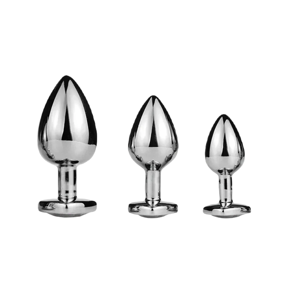 TriHeart IntimPlug - Buttplug Set - ButtPlugsLovers