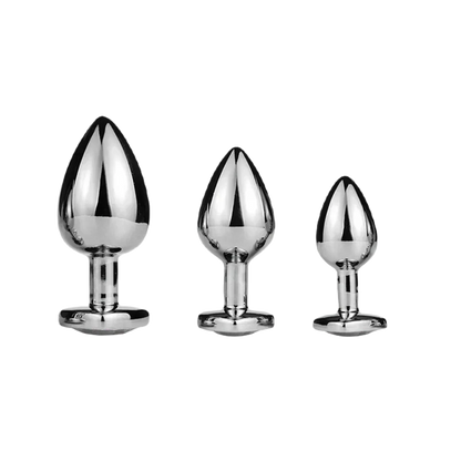 TriHeart IntimPlug - Buttplug Set - ButtPlugsLovers