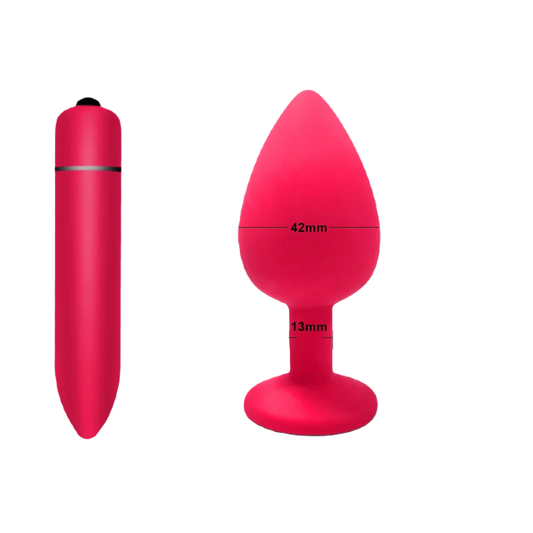 TwinWin Set -  Buttplug Specials L+Vibrator - ButtPlugsLovers