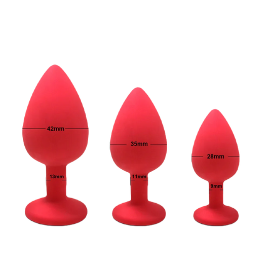 TriPleasure Ultieme Set - Buttplugs S+M+L - ButtPlugsLovers