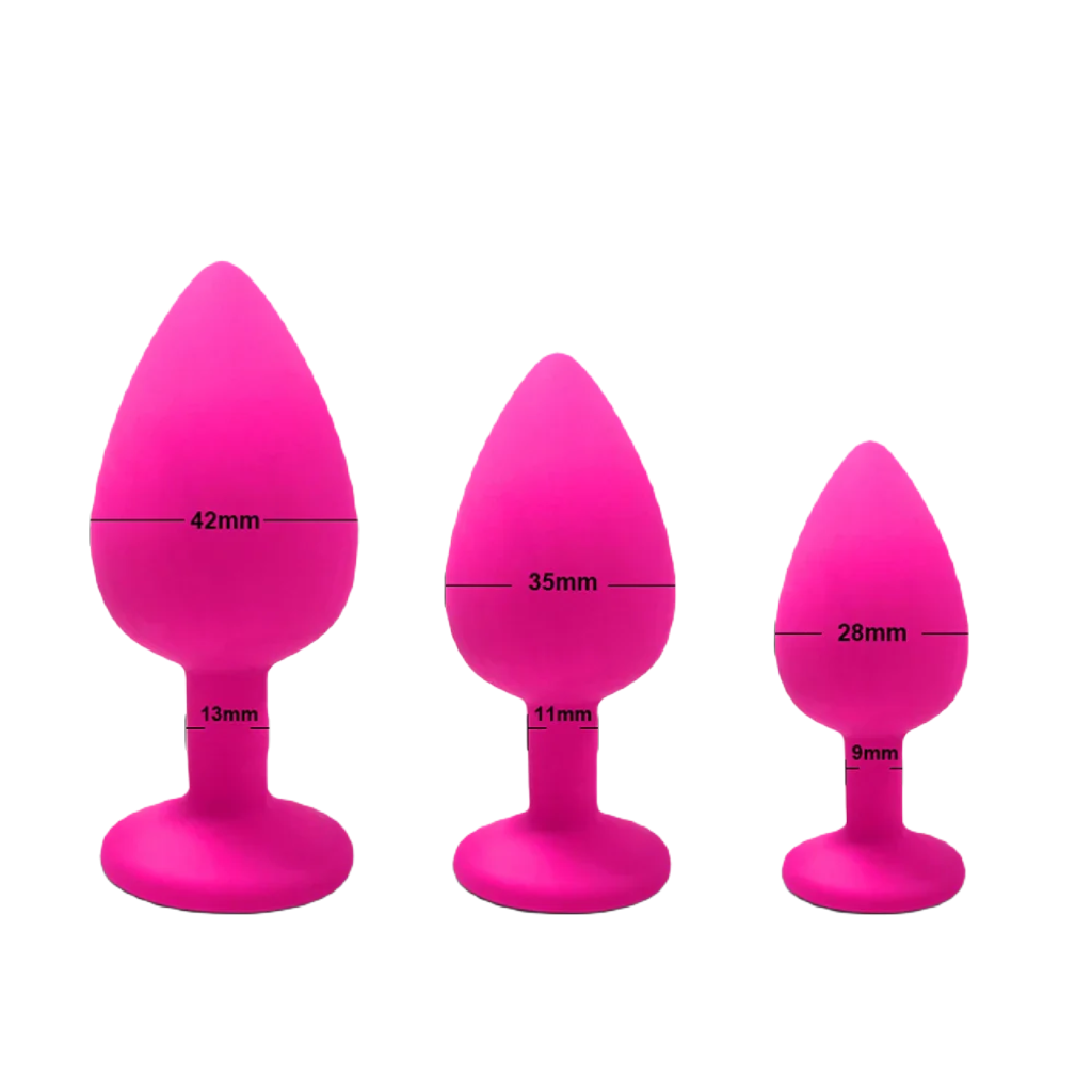 QuadFlex Buttplug Set S+M+L - ButtPlugsLovers