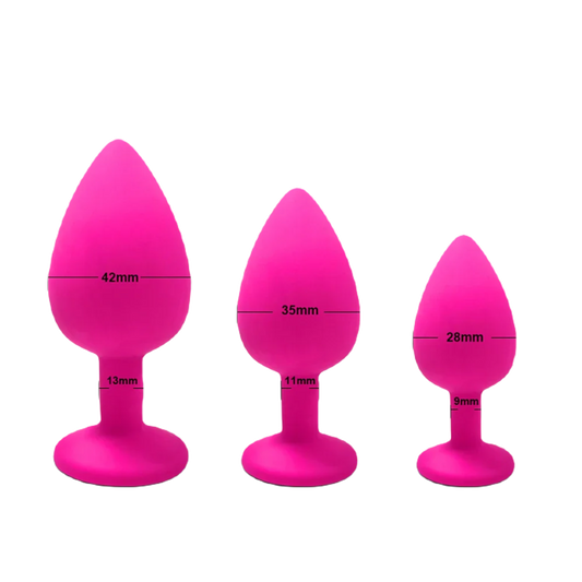 QuadFlex Buttplug Set S+M+L - ButtPlugsLovers